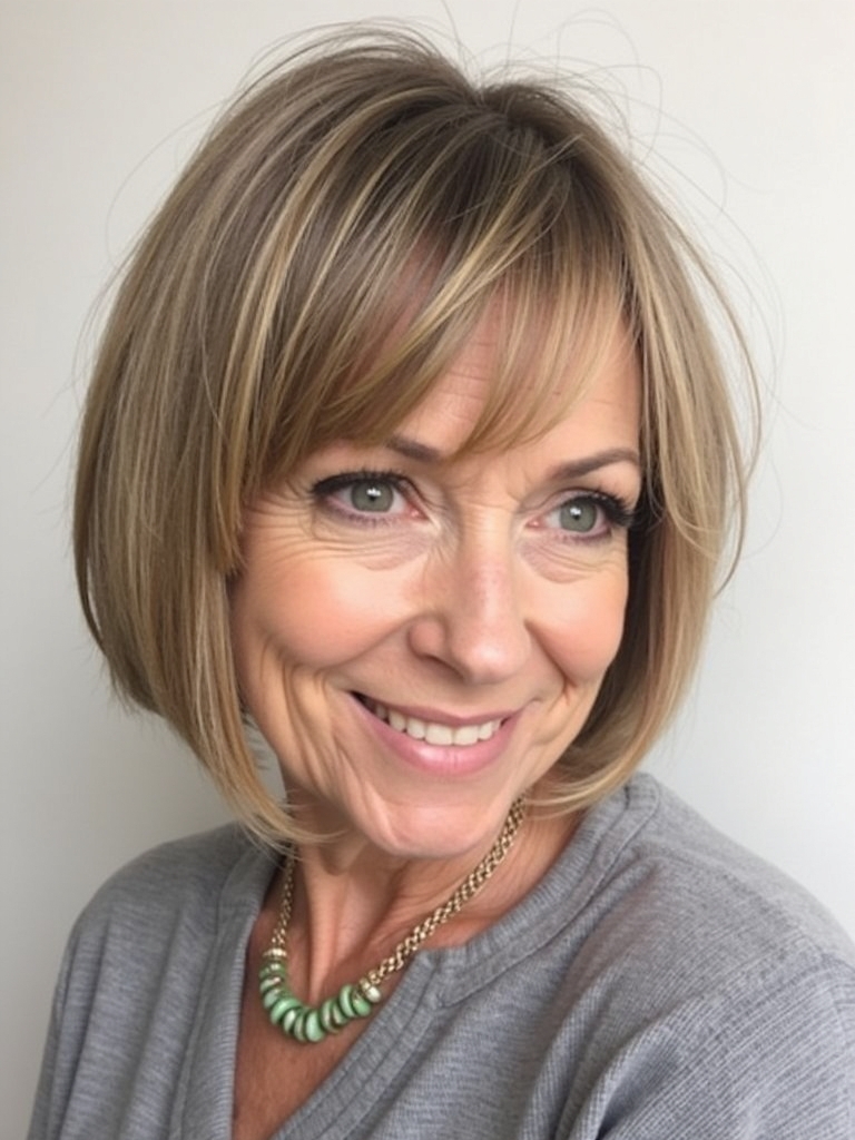 Hairstyles For Thin Hair Fine Over 50: Textured Pixie with Flipped Up Ends