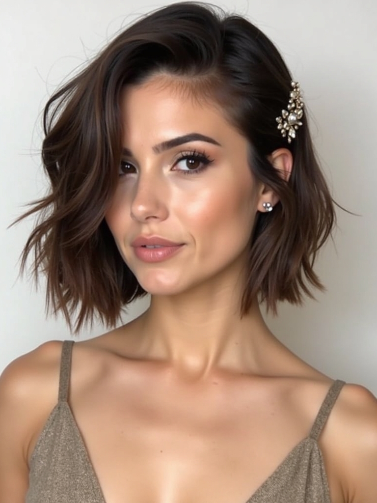 Collarbone Length Hair: Dutch Braids