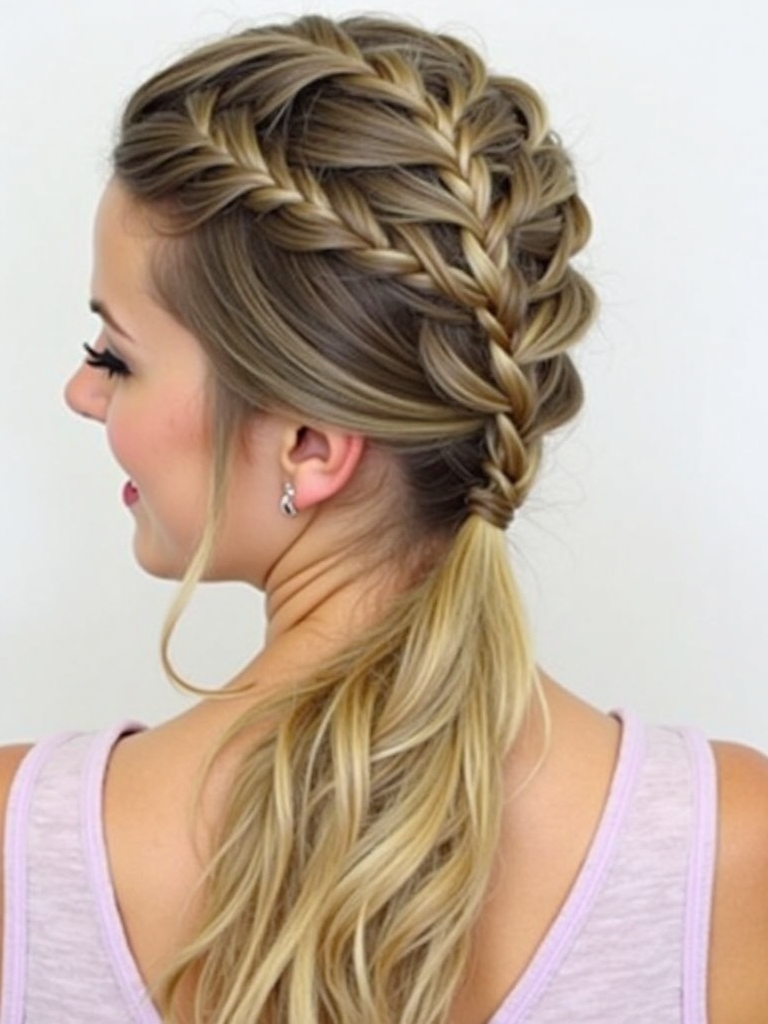 Hairstyles For School: Pin Straight Hair