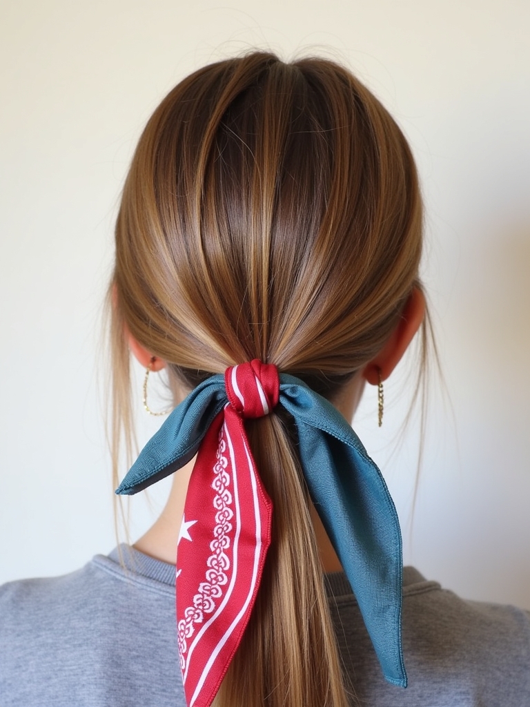 Cute Easy Hairstyles: Messy Side Ponytail