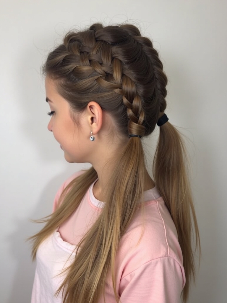 Cute Easy Hairstyles: Braided Headband