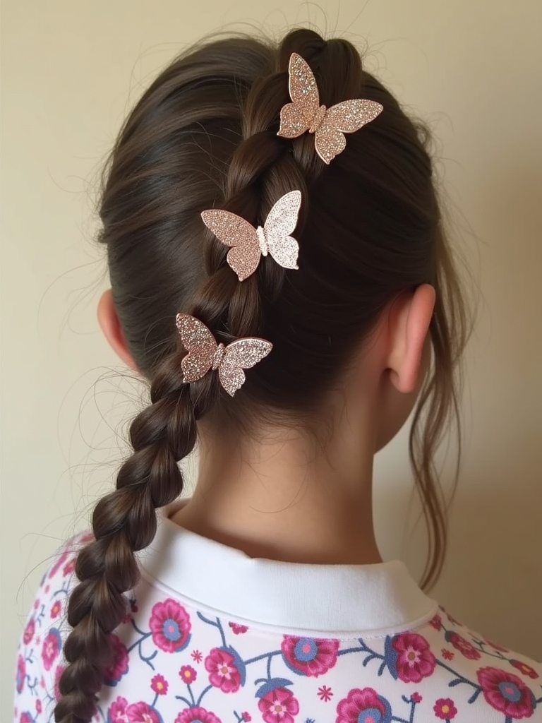 Cute Easy Hairstyles: Head Scarf Half-Up