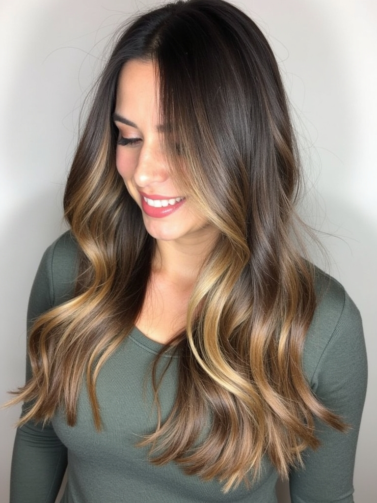 Long Haircut Ideas: Long Hair with Asymmetrical Layers
