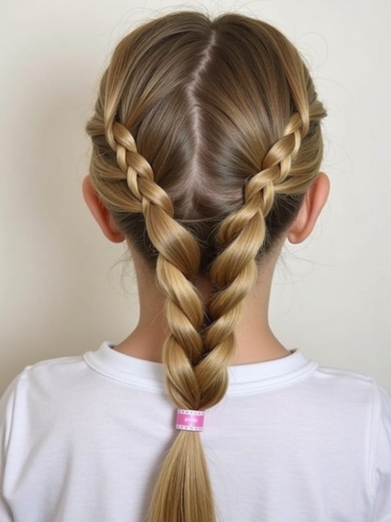 Hairstyles For School: Sleek High Ponytail