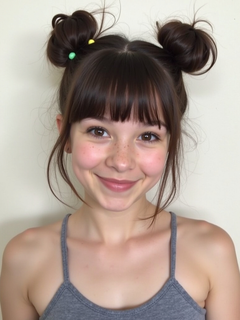 Collarbone Length Hair: Deep Side Part
