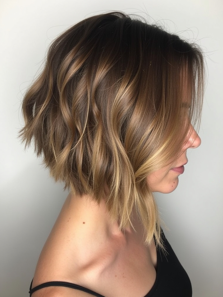 Honey Brown Balayage: Effortless Chic