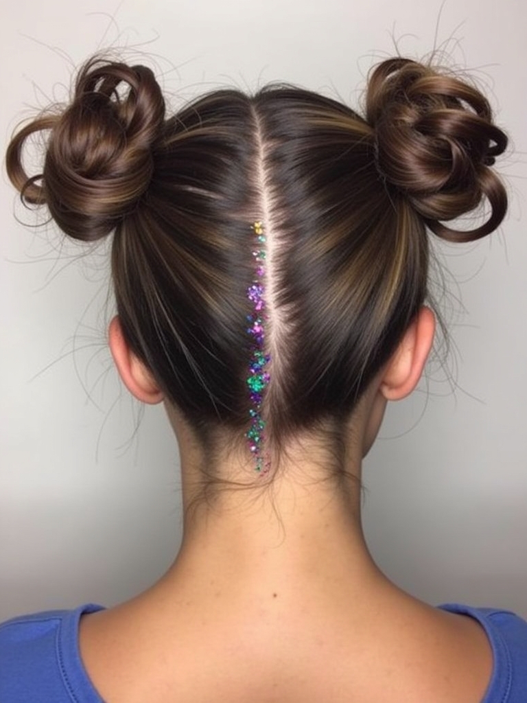 Cute Easy Hairstyles: Sleek Low Bun