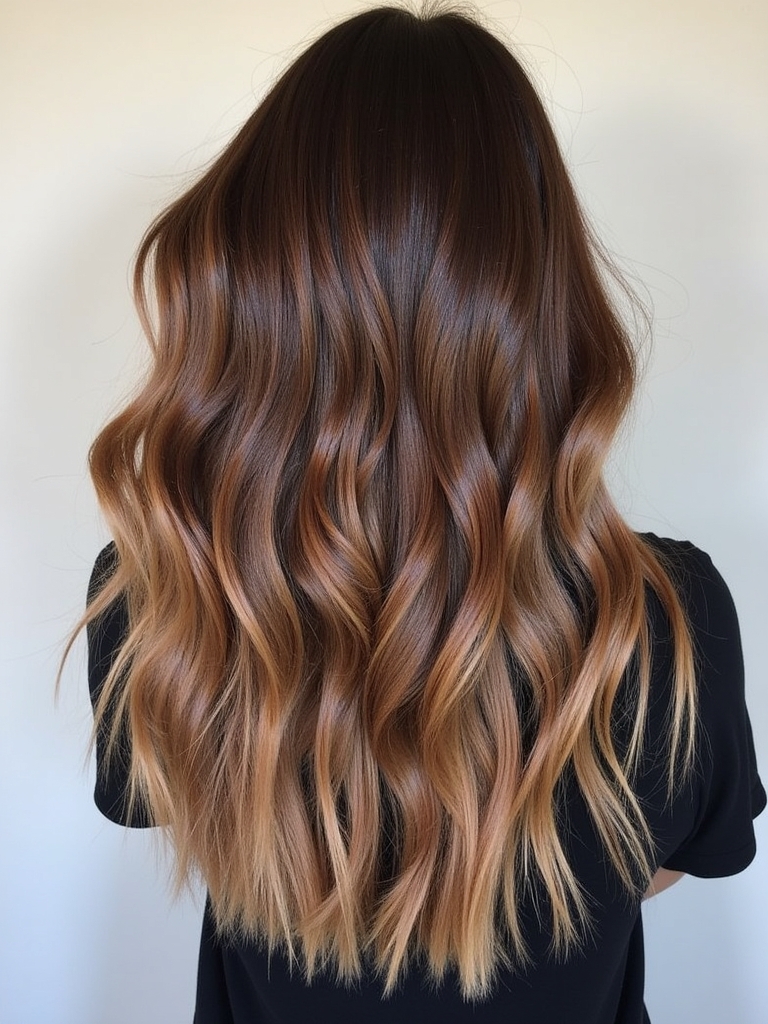 Caramel Ribbon Balayage