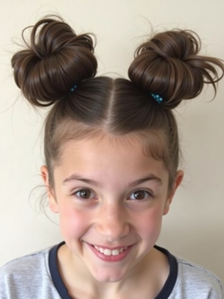 Hairstyles For School: Half-Up Half-Down with a Bow
