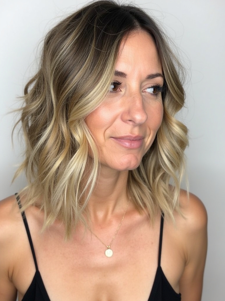 Hairstyles For Thin Hair Fine Over 50: Graduated Bob with Root Lift