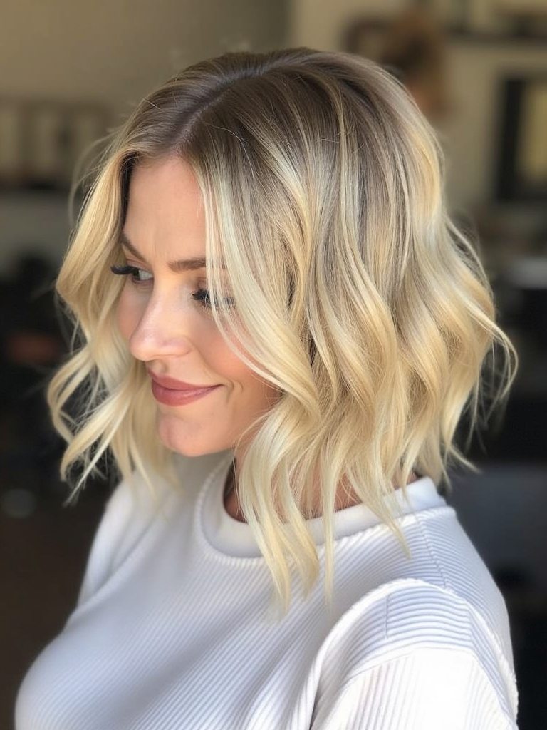 Hairstyles For Thin Hair Fine Over 50: Classic Bob with Subtle Layers