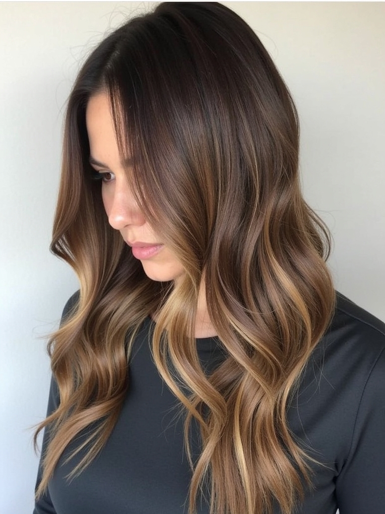 Bronzed Caramel Balayage