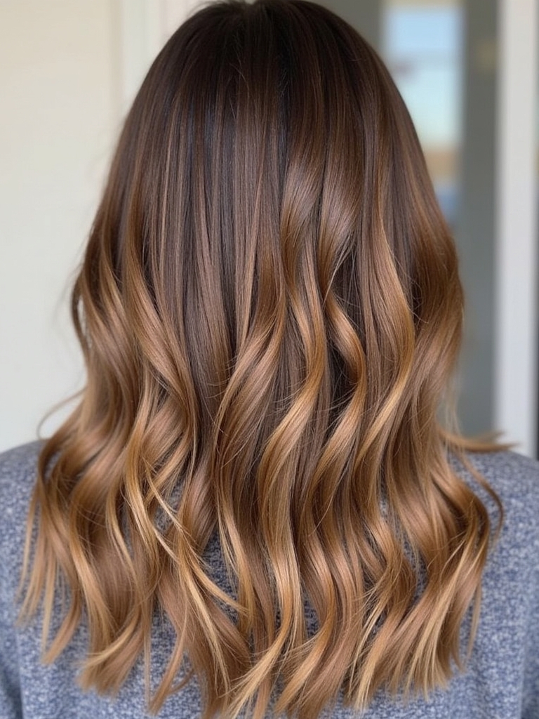 Icy Caramel Balayage
