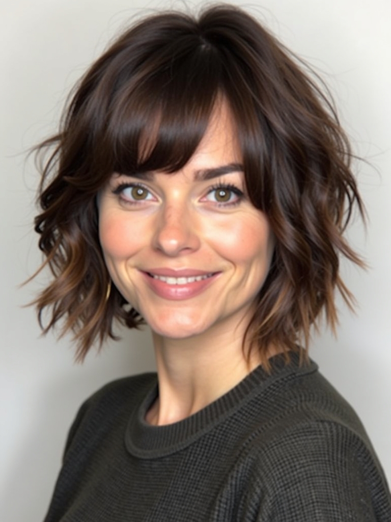 Collarbone Length Hair: Sleek and Straight