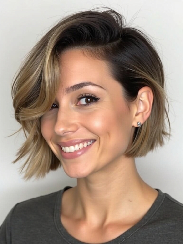 Collarbone Length Hair: With Face-Framing Layers