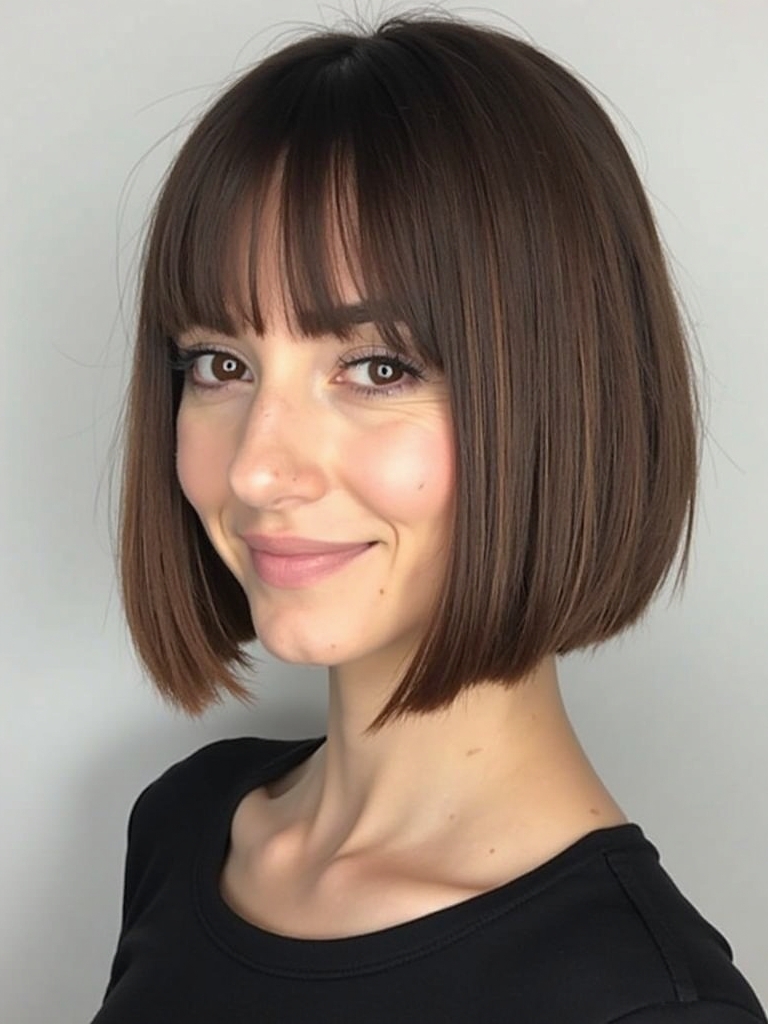 Collarbone Length Hair: Layered and Textured