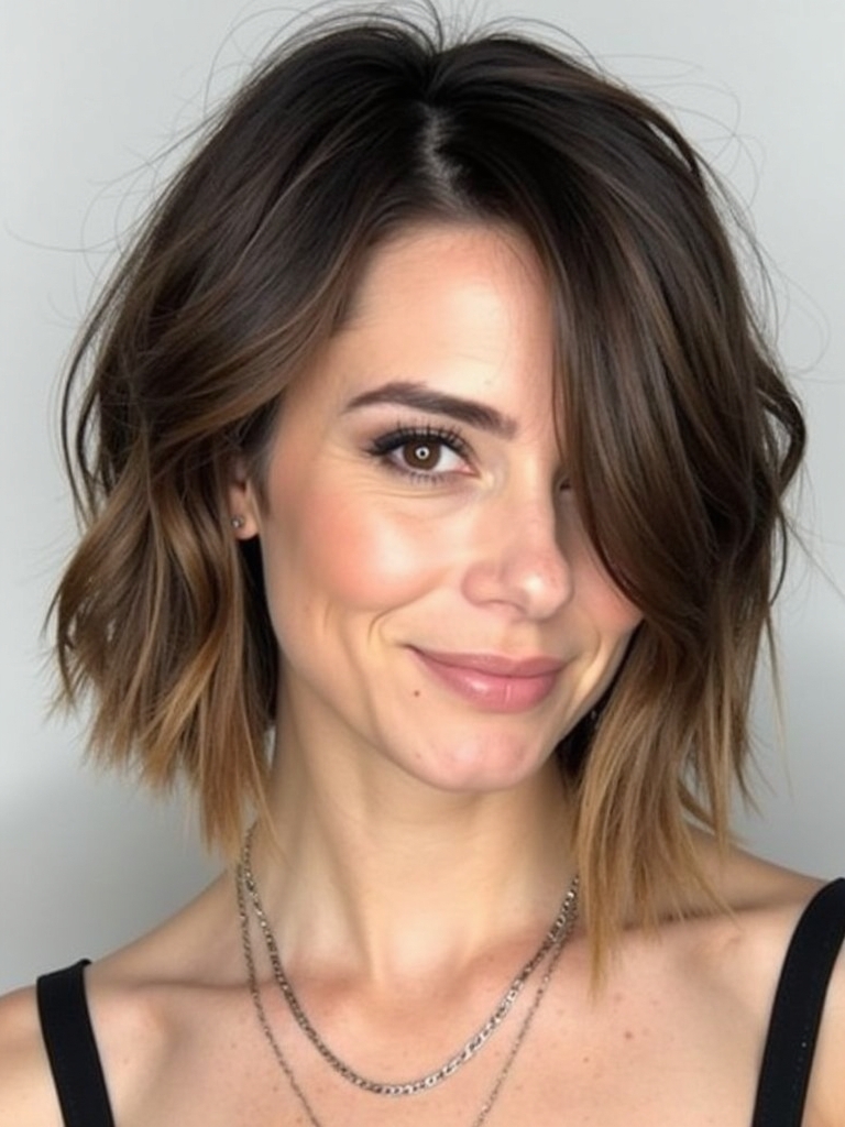 Collarbone Length Hair: The Classic Lob