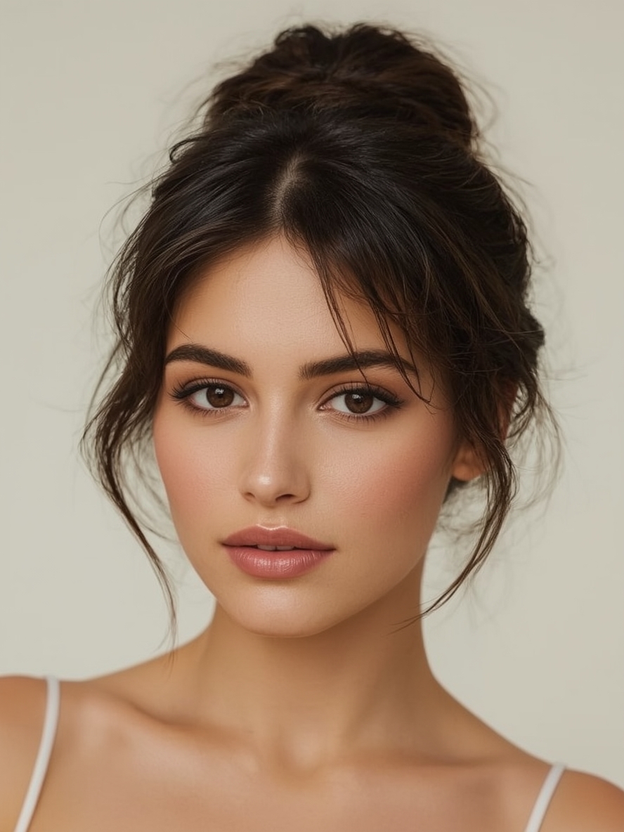Grad Hairstyles: Crown Braid with Loose Curls