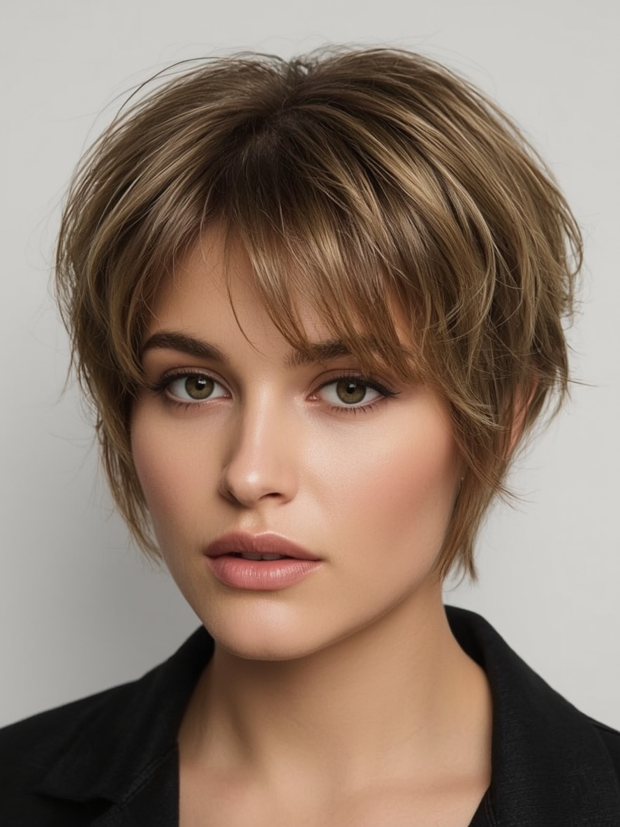 The Beachy Waves Butterfly Haircut Long Hair For Round Face