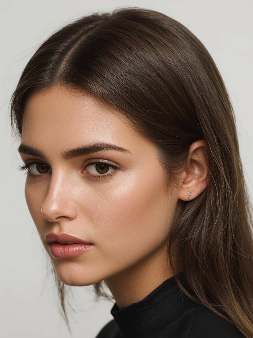 The Tousled, Lived-In Butterfly Haircut Long Hair For Round Face