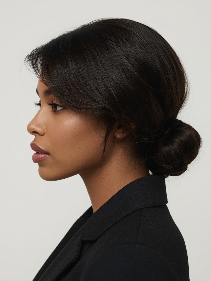 Hair Styles Natural Hair Black: Twist and Pin Updo