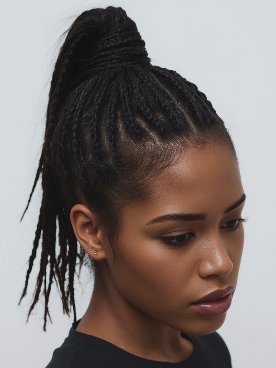 Hair Styles Natural Hair Black: Flat Twists