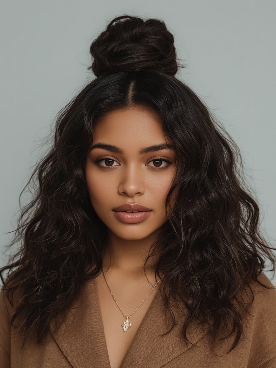 Hair Styles Natural Hair Black: Braided Updo