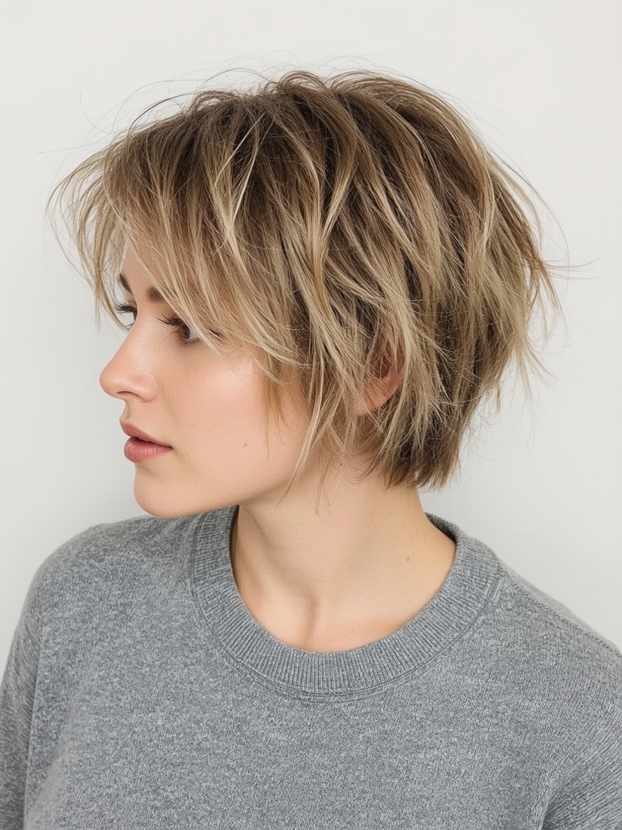 Hairstyles For Thin Fine Hair Over 60: The Low Ponytail with Face-Framing Pieces
