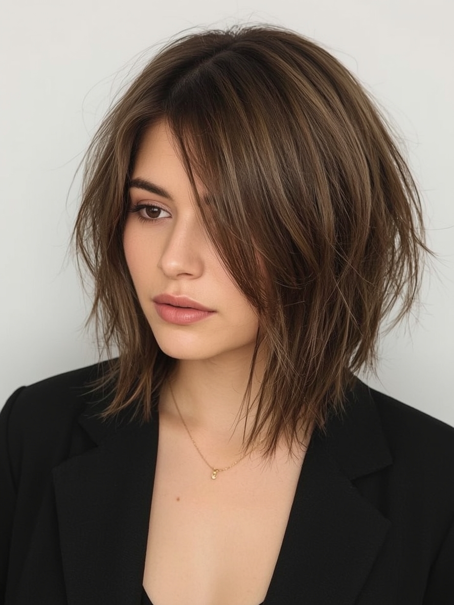 Shoulder Length Natural Beach Waves For Thin Fine Hair