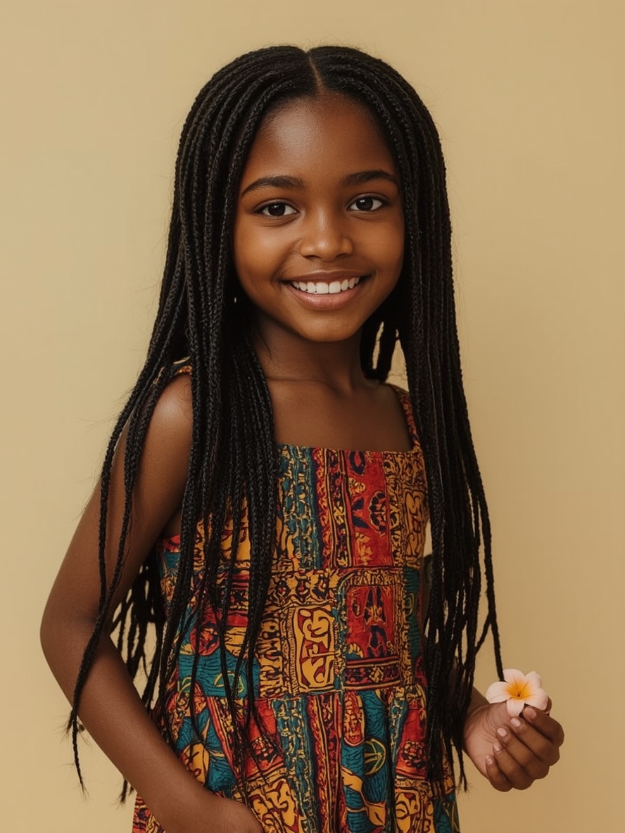 Kids Cornrow Hairstyles: Ghana Braids Cornrows