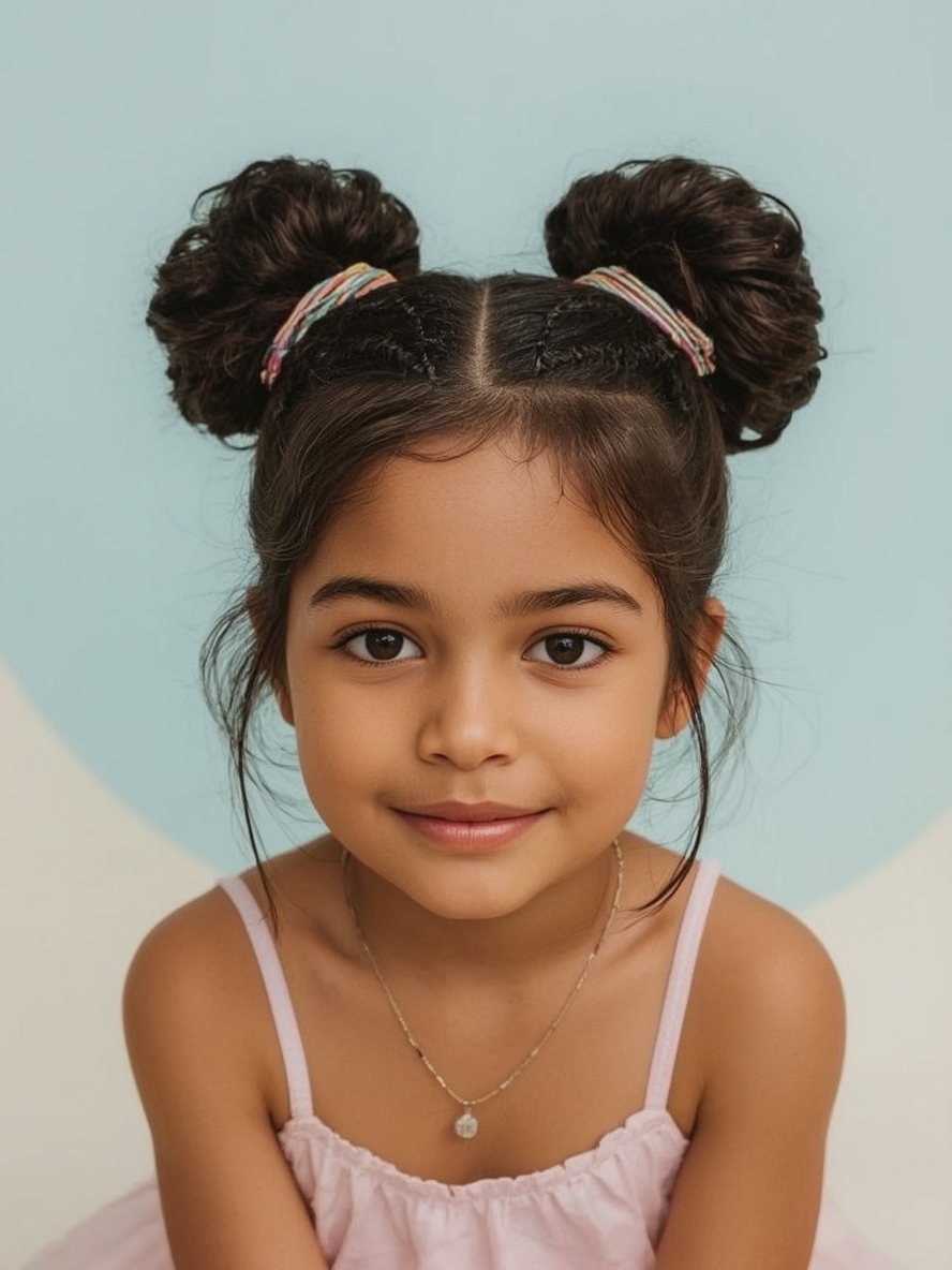 Kids Cornrow Hairstyles: Waterfall Cornrows