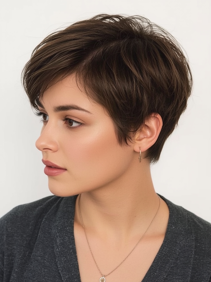 Funky Short Hair: The Geometric Pixie