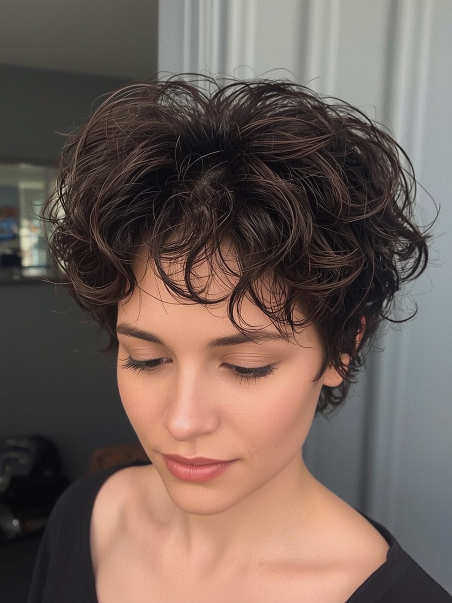 Hairstyles For Thin Fine Hair Over 60: The Textured Crop