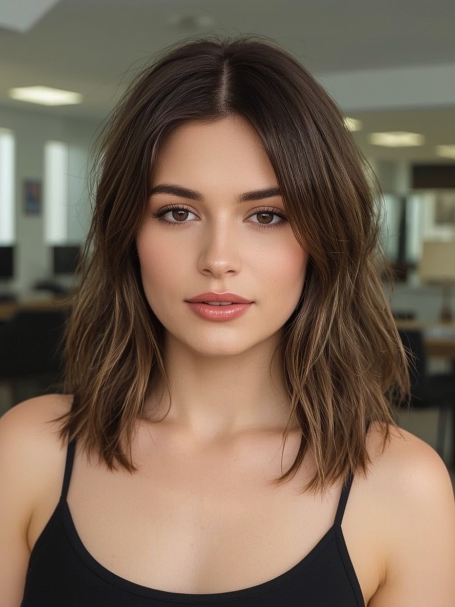 Sholder Length Hairstyle For Thin Hair Fine: Haircut For Hair Growth - 2025