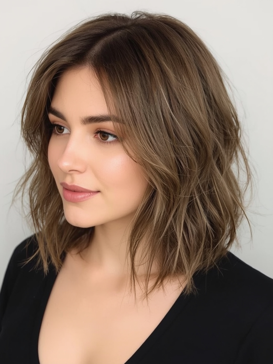 Sholder Length Hairstyle For Thin Hair Fine: Cute Haircuts For Fine Hair - 2025
