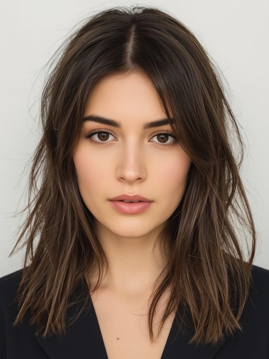 Sholder Length Hairstyle For Thin Hair Fine: Postpartum Haircut For Fine Hair - 2025