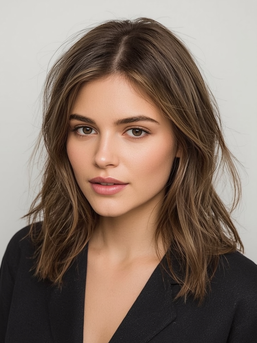 Sholder Length Hairstyle For Thin Hair Fine: Mid To Long Length Hair - 2025