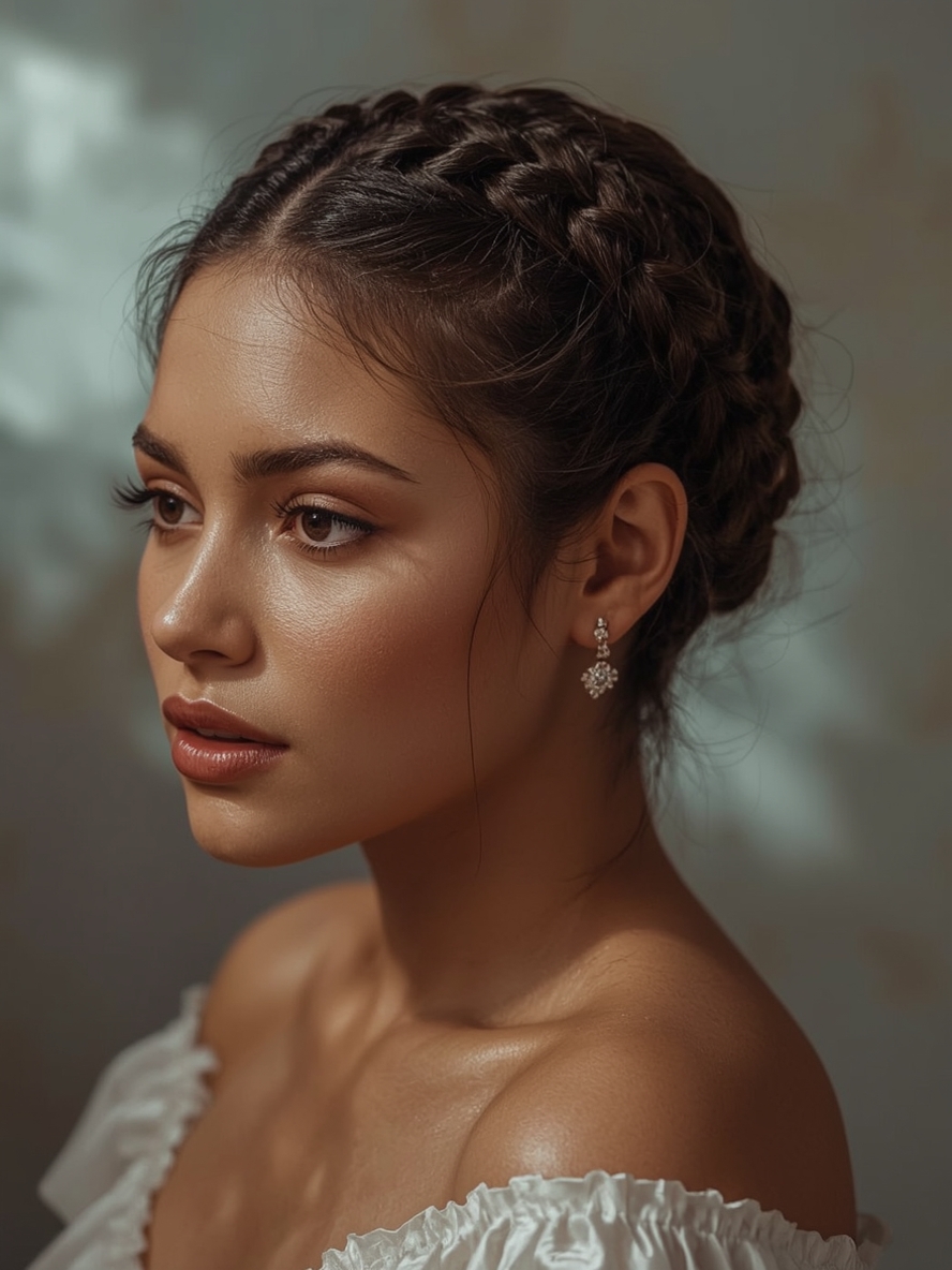 Milkmaid Chic Hair Styles Braids Ideas