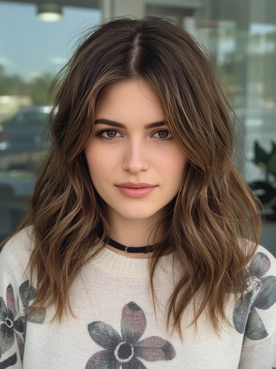 Sholder Length Hairstyle For Thin Hair Fine: Shoulder Length Hair With Lots Of Layers - 2025