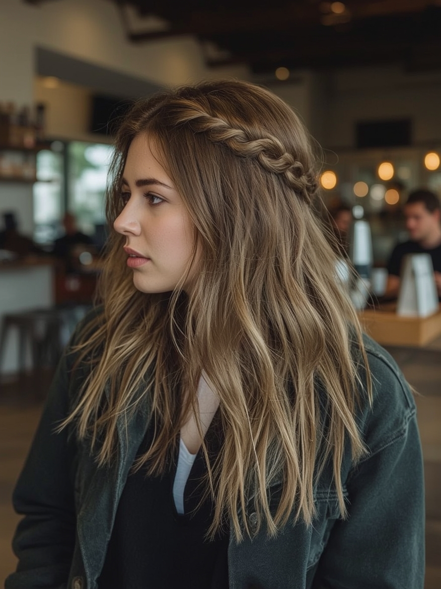 Pull-Through Faux Hair Styles Braids Ideas