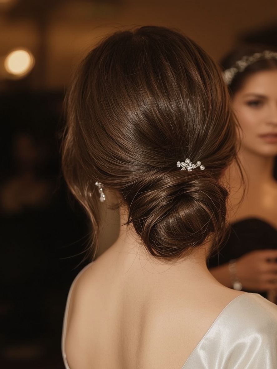 Grad Hairstyles: Twisted Updo