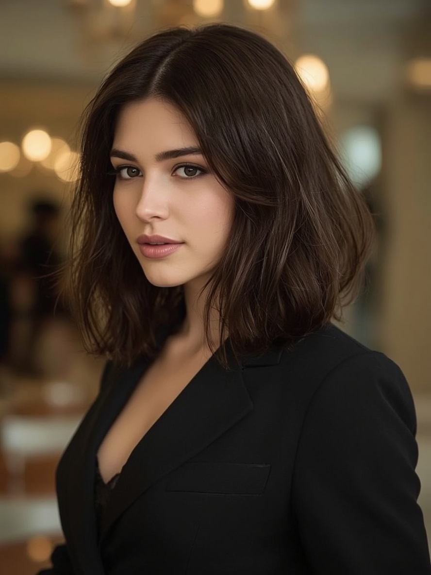 Grad Hairstyles: Side Swept Curls