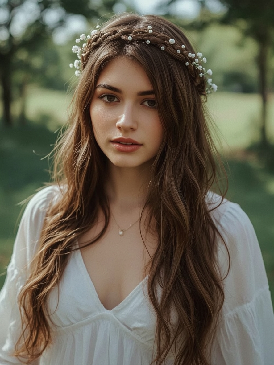 Grad Hairstyles: Low Chignon