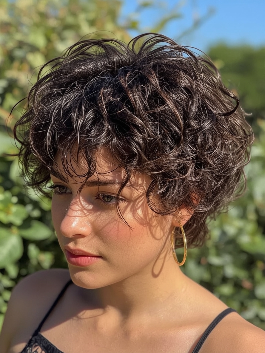 Short Messy Haircuts For Women: Shaggy Mullet