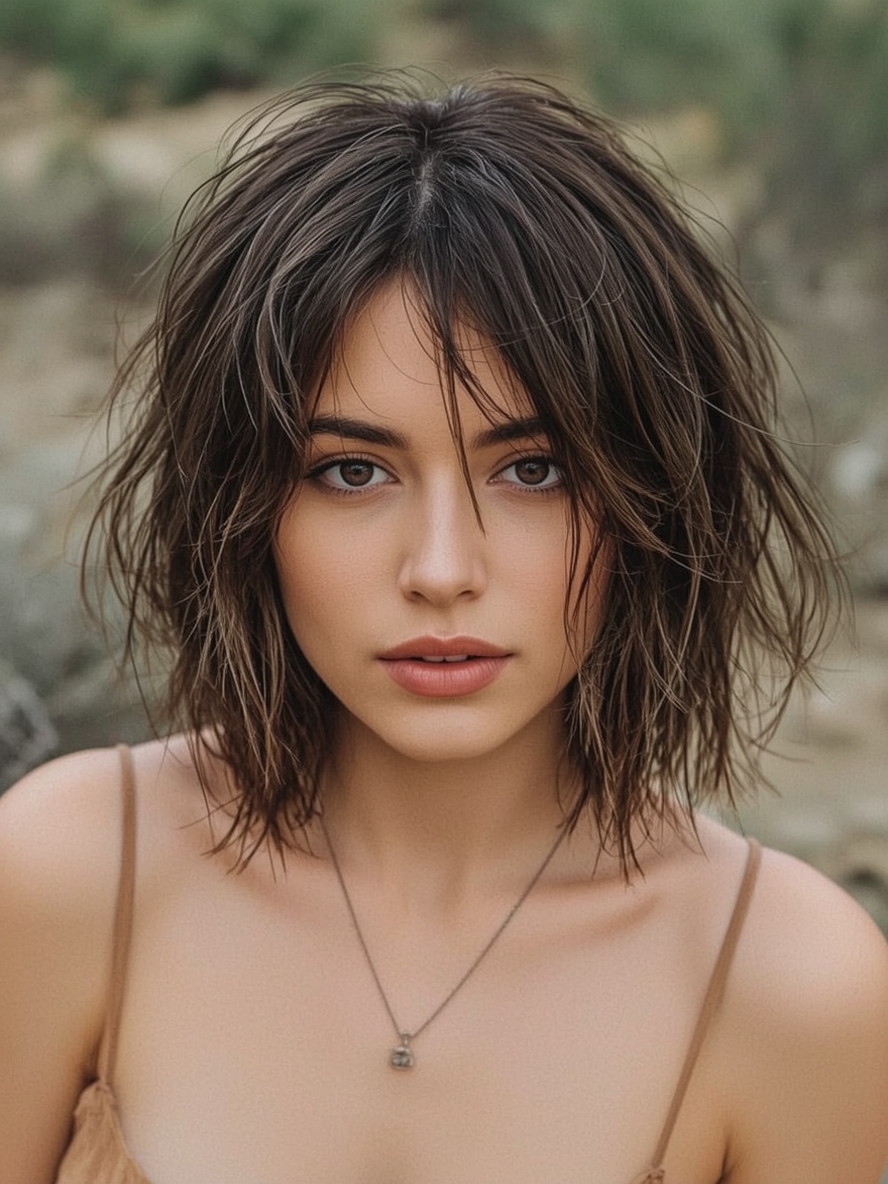 Short Messy Haircuts For Women: Asymmetrical Pixie Cut
