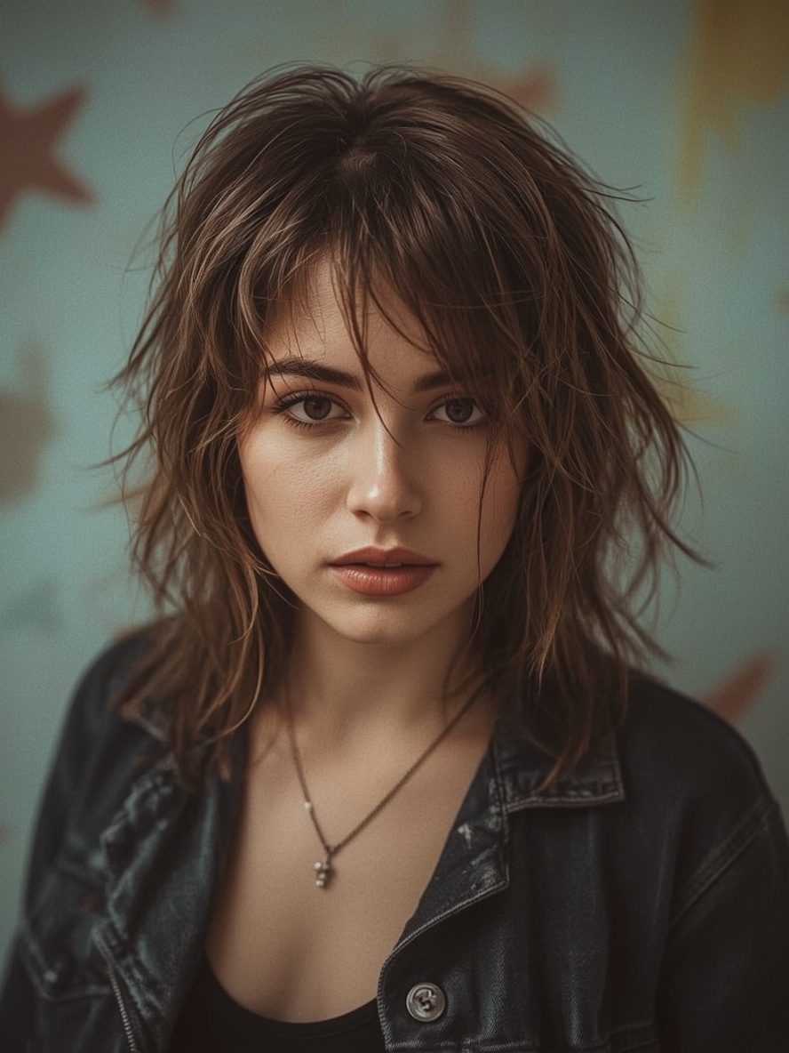 Short Messy Haircuts For Women: Inverted Bob With Choppy Pieces
