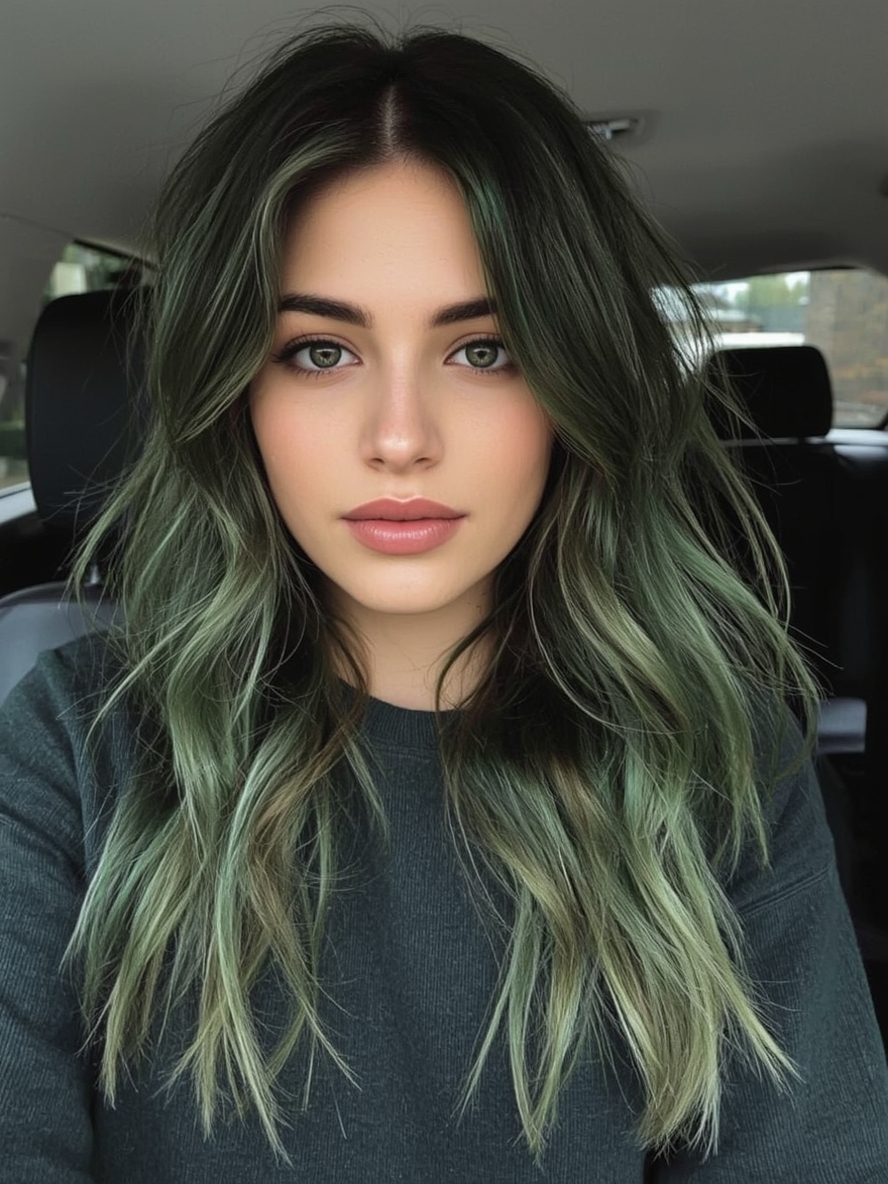 Undercolor Hair: Rainbow Peekaboo Dream