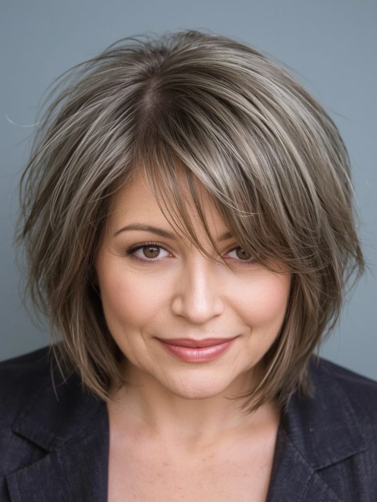 Bobs For Thin Hair Older Women: The Inverted Bob