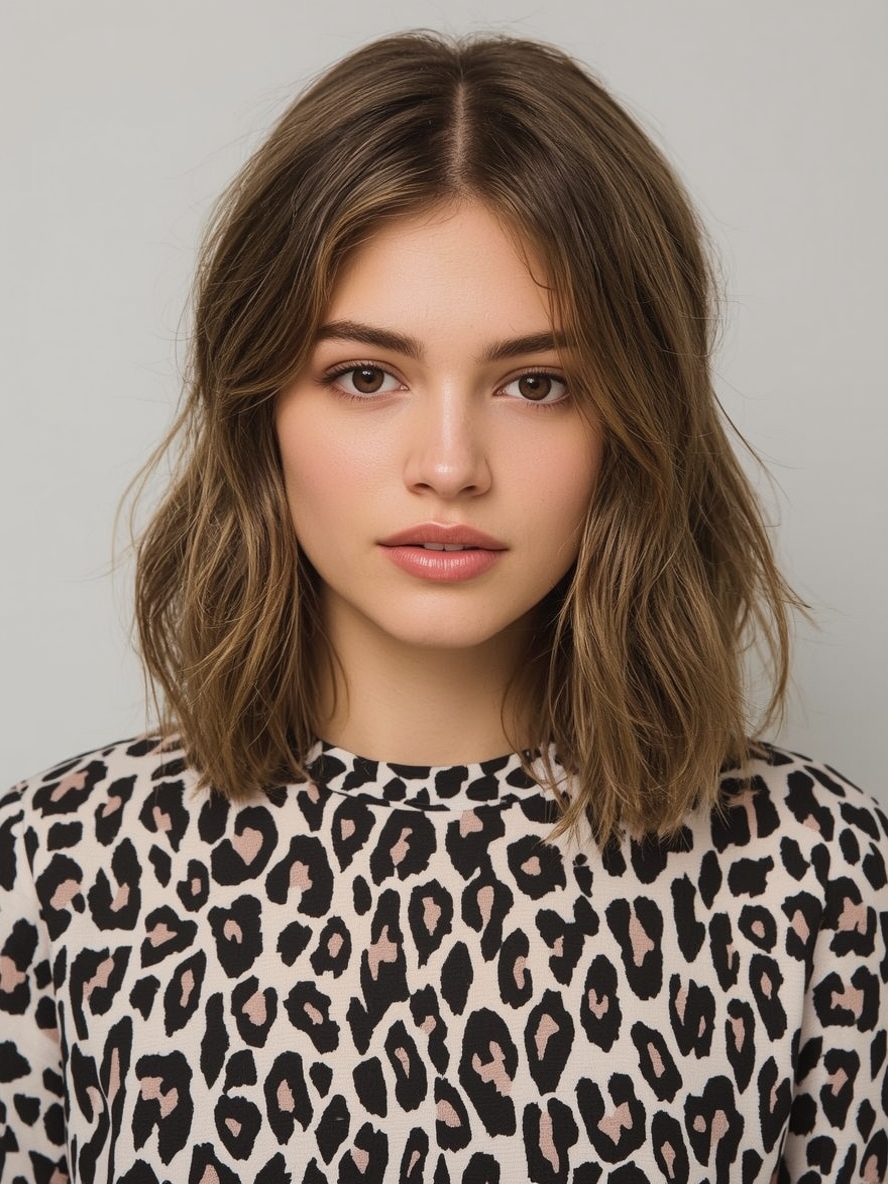 Shoulder Length Shag For Thin Fine Hair