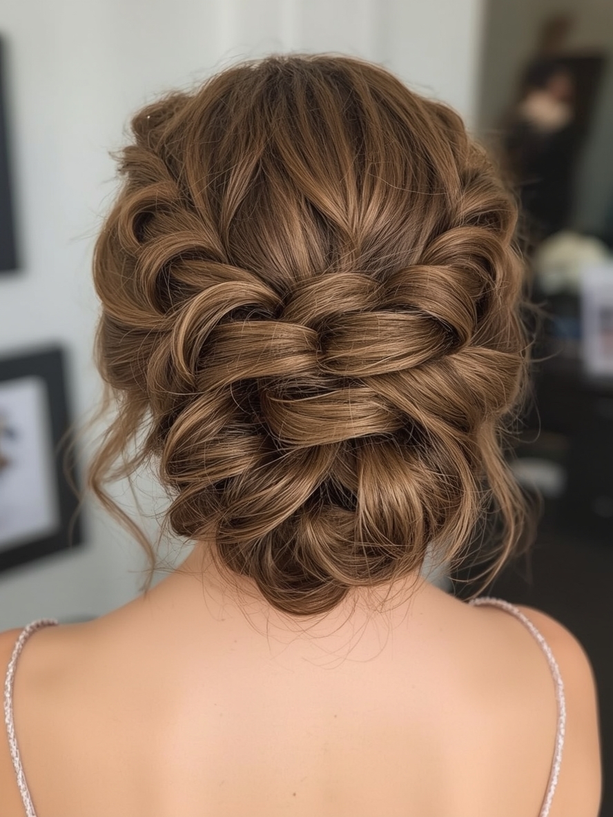 Glam Hair: The Updo with Face-Framing Tendrils